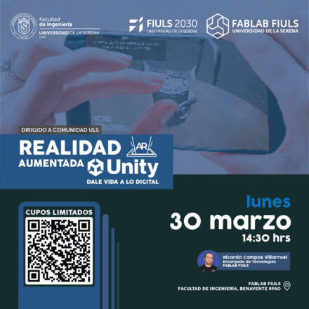 Taller Realidad Aumentada con Unity para Comunidad ULS - 30 mar 2026