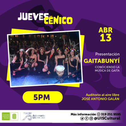 CONOCIENDO LA MÚSICA DE GAITA | JUEVESCÉNICO