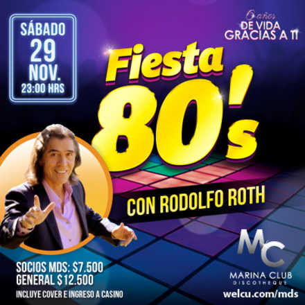 Fiesta 80 con Rodolfo Roth