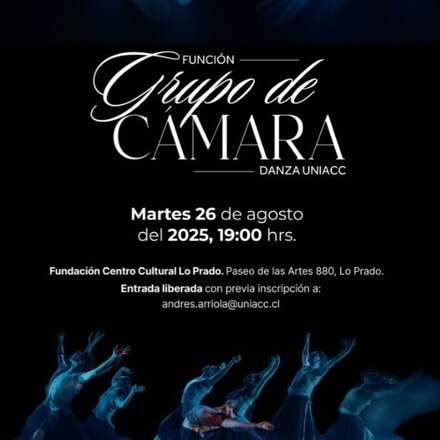 Función Grupo de Cámara Danza UNACC