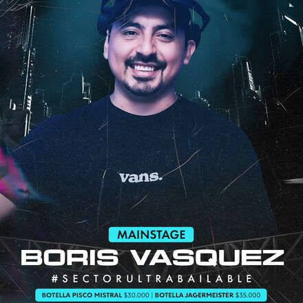 SABADO 07-09 / CLUB ONE - DOS PISTAS DE BAILE / ULTRABAILABLE - DJ BORIS VASQUEZ + FRIENDS / TERRAZA ELECTRONICA - JOSH LOUIS EXTENDED SET / LISTA DCTO EMBAJADORES / HOMBRES + 23 / MUJERES +21 