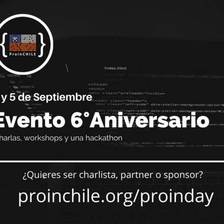 ProinDay 2021 - 6ºAniversario de la comunidad