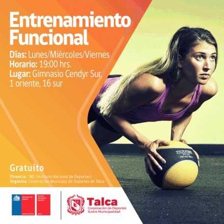 TALLER DE ENTRENAMIENTO FUNCIONAL