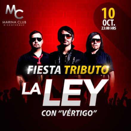 Fiesta Tributo a La Ley con Vertigo