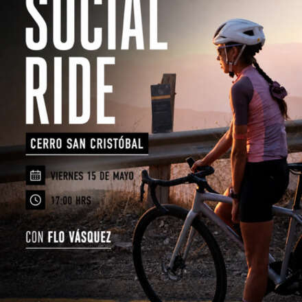 Social Ride Mayo, con la Flo Vasquez