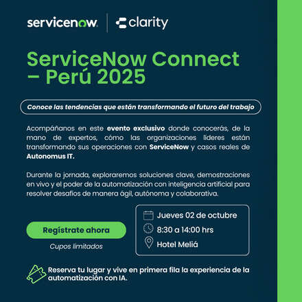 ServiceNow Connect Perú