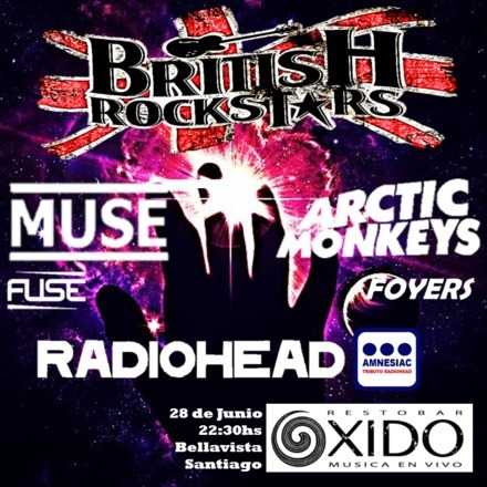Festival BRITISH ROCKSTARS // Radiohead * Muse * ArcticMonkeys