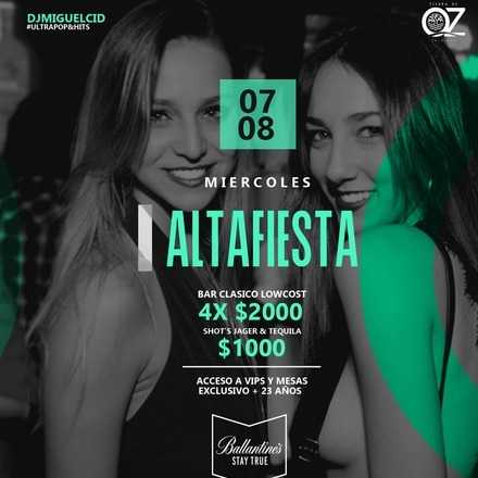 Miercoles AltaFiesta