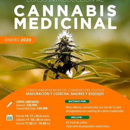 Curso Introductorio al Cannabis Medicinal Enero 2020