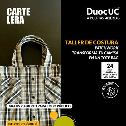 Taller de Costura - Tote Bag con Camisas