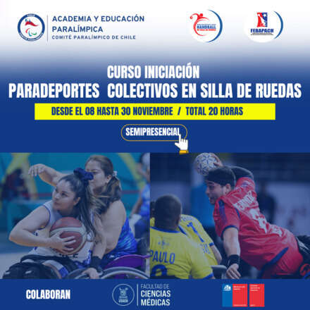 Curso Iniciación ParaDeportes Colectivos en Silla de Ruedas