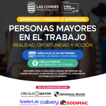 Seminario “Personas Mayores en el Trabajo: Realidad, Oportunidades y Acción