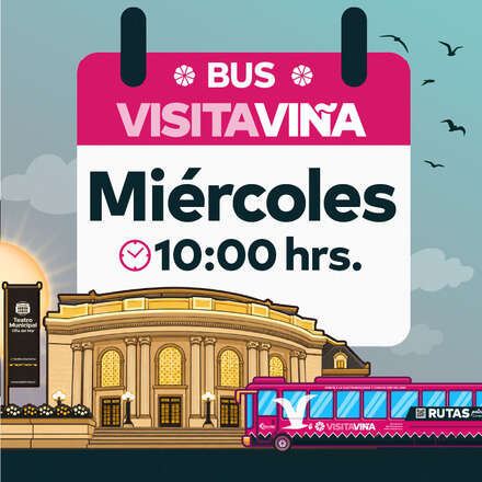     Bus Visita Viña Miércoles 24/06 10:00am