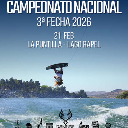 Tercera fecha de Nacional de Wakeboard