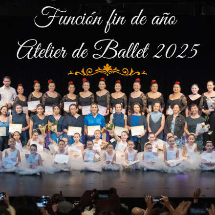 Función fin de año 2025 Atelier de Ballet