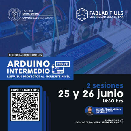 Taller de Arduino Intermedio para Comunidad ULS - 25 y 26 Jun 2025