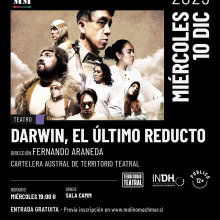 DARWIN,  EL ÚLTIMO REDUCTO_teatro