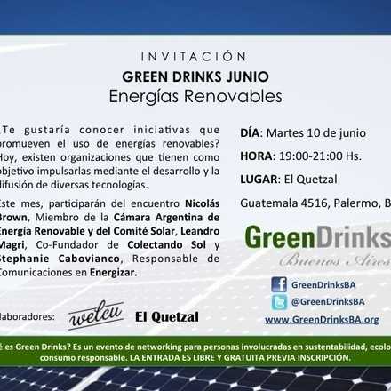 Green Drinks Buenos Aires / Energías Renovables