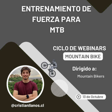 Ciclo Webinars Mountain Bike - Entrenamiento de Fuerza para MTB
