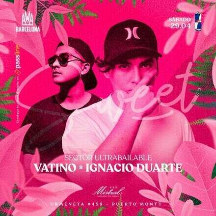 Sweet House - SÁBADO // DJ vatino - Ignacio Duarte // Bar abierto Mojito 