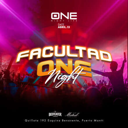 JUEVES 13/04 - FACULTAD ONE NIGHT - JUEVES UNIVERSITARIO EN EL CLUB - PISTA ULTRABAILABLE DJ IGNACIO DUARTE - PISTA ELECTRONICA MEECOPH_ONE.CL - LISTA EMBAJADORES - HOMBRES + 21 - MUJERES + 20 (LISTA DCTO)