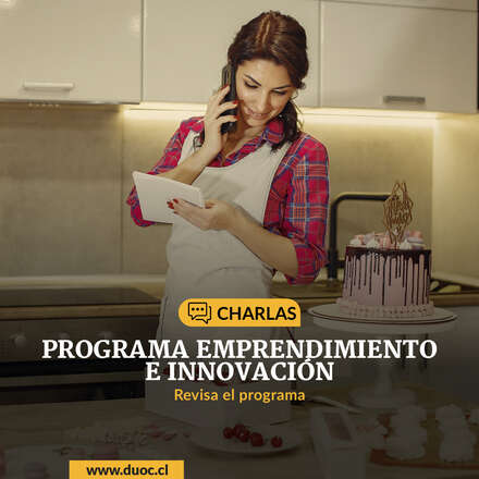 Charlas Programa de Emprendimiento e Innovación, Sede San Bernardo 