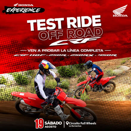 Test Ride Off Road CRF