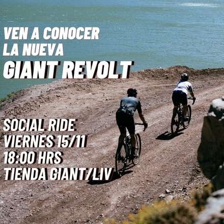 Social Ride New Giant Revolt x Gravel Academy