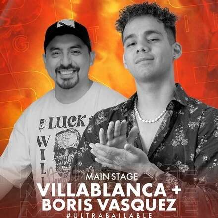 VIERNES 12-04 / CLUB ONE NIGHTLIFE / DOS PISTAS DE BAILE / SECTOR DE BAILE / DJ BORIS VÁSQUEZ + VILLABLANCA / AZOTEA ELECTRÓNICA / WARM UP: BLUME, PABLO INZUNZA (SPECIAL GUEST) / MUJERES +21 / HOMBRES +23