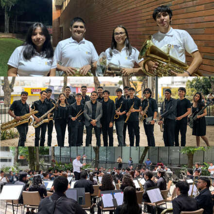 Encuentro sonoro UIS | Concierto con Banda Sinfónica de la Licenciatura en Música, Big Band Juvenil de la EMA, Cuarteto de tubas y eufonios de la UIS