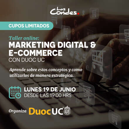 Charla online: Marketing Digital & E-Commerce con Duoc UC