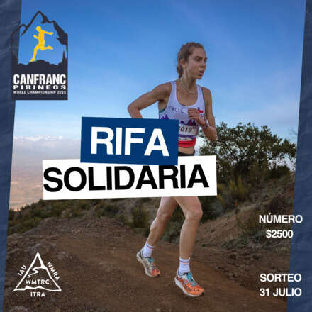 RIFA SOLIDARIA MUNDIAL TRAIL RUNNING 