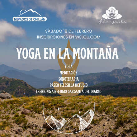 Yoga en la montaña