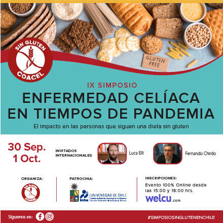 IX Simposio sobre Enfermedad Celíaca y Alimentación sin Gluten. 