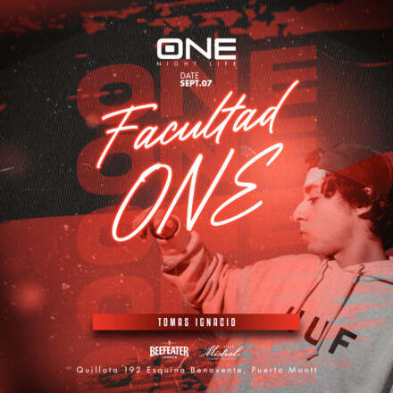 JUEVES 07/09 / CLUB ONE NIGHTLIFE / DOS PISTAS DE BAILE / SECTOR DE BAILE DJ TOMAS IGNACIO / AZOTEA ELECTRONICA / LISTA DCTO EMBAJADORES / HOMBRRES + 20 / MUJERES + 18 