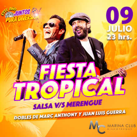 Fiesta Tropical Salsa v/s Merengue