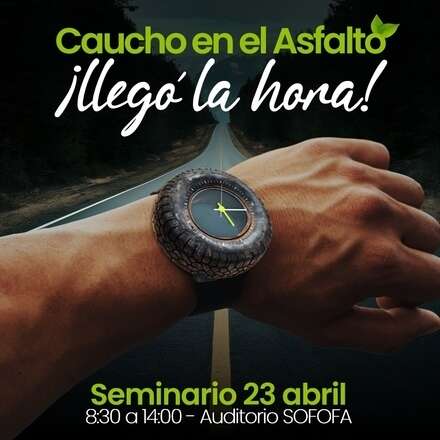 Caucho en el Asfalto, ¡Llegó la Hora!