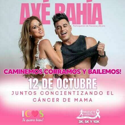 CAMINA, CORRE O BAILA JUNTO A  CLÍNICA ICOS "MUÉVETE X NOSOTRAS"