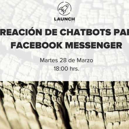 Taller Creación de Chatbots para facebook messenger