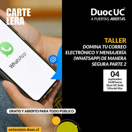 Domina tu correo electrónico y WhatsApp de manera segura - Parte 02