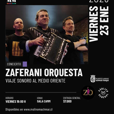 ZAFERANI ORQUESTA_Viaje sonoro al Medio Oriente