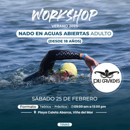 Workshop Natacion en Aguas Abiertas Adultos 