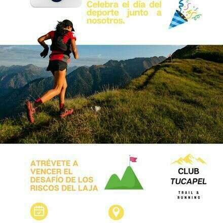 Trail running desafío riscos del laja de Tucapel