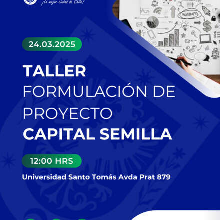 Taller de Formulación de Proyecto – Capital Semilla CUPOS LIMITADOS