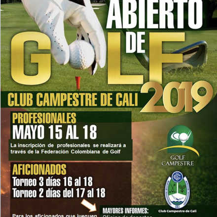 Abierto Club Campestre Cali 2019
