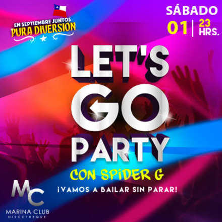 Fiesta Let´s Go Party con Spider G