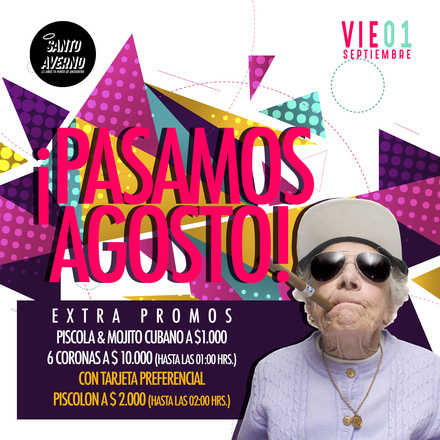 Santo Averno / ¡Pasamos Agosto!