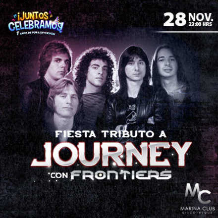 Fiesta Tributo a Journey con Frontiers