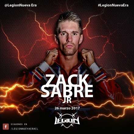 Legion, Recargado 2017 Zack Sabre Jr, en Chile