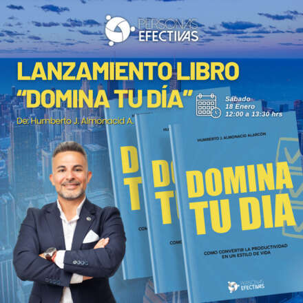 Lanzamiento Libro: "Domina Tu Día"